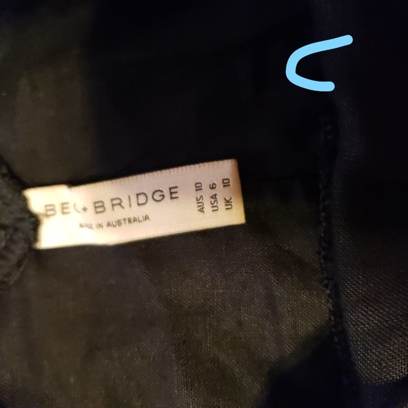 Bec and Bridge Madeleine Midi Dress Black - Picture 9 of 9